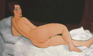 Amedeo Modigliani - Nu couché (sur le côté gauche)