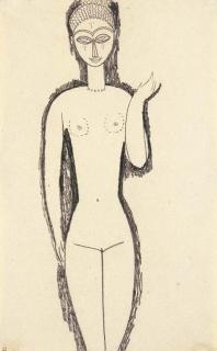 Amedeo Modigliani - Nudo in piedi