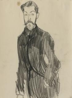 Amedeo Modigliani - Paul Alexandre, La Main Gauche Dans La Poche