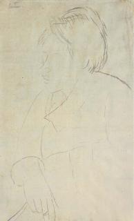 Amedeo Modigliani - Portrait de Chaïm Soutine