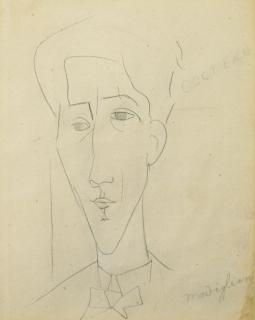 Amedeo Modigliani - Portrait de Jean Cocteau