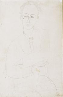 Amedeo Modigliani - Portrait de Michel Kikoïne