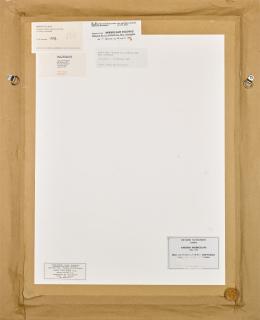 Amedeo Modigliani - Tête de face avec collier