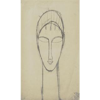 Amedeo Modigliani - Tête De Face