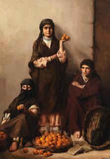 Amelia Goddard - The orange sellers