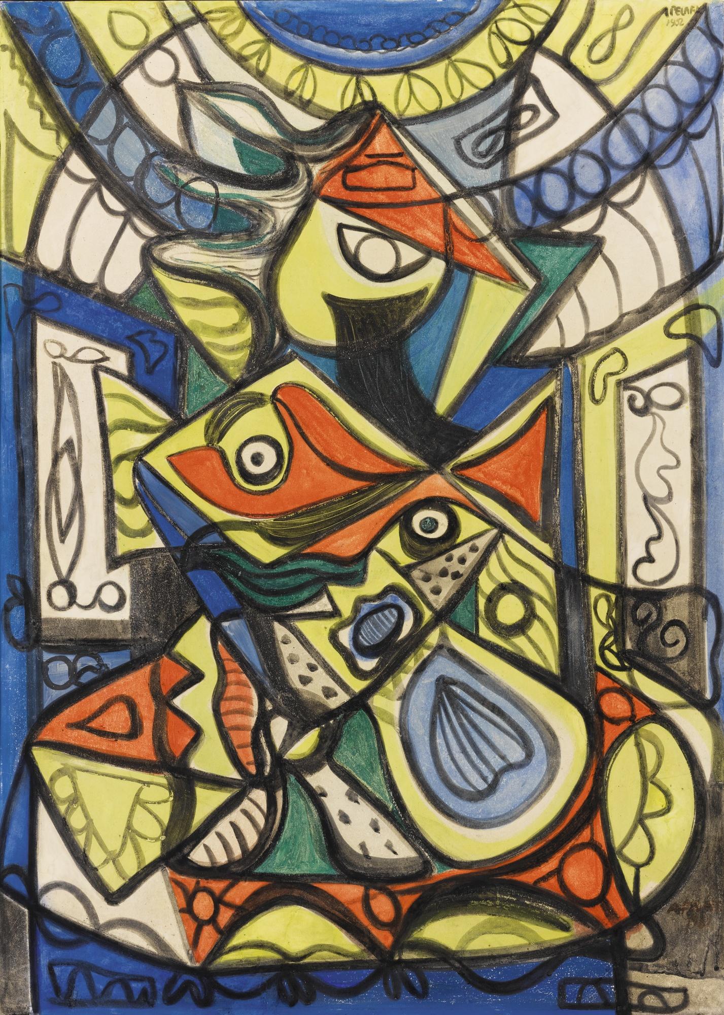 Amelia Peláez - Mujer Con Peces