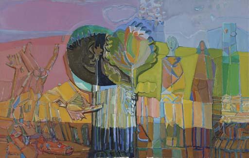 Amine El-Bacha - Le paysage fantastique