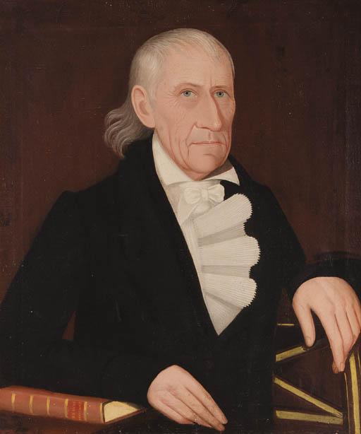 Ammi Phillips - Portrait of Ebenezer Punderson (1762-1847), circa 1821