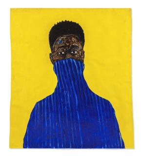 Amoako Boafo - Blue Pullover