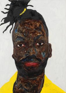 Amoako Boafo - Self-Portrait 2019