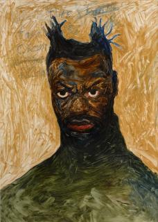 Amoako Boafo - Self Portrait