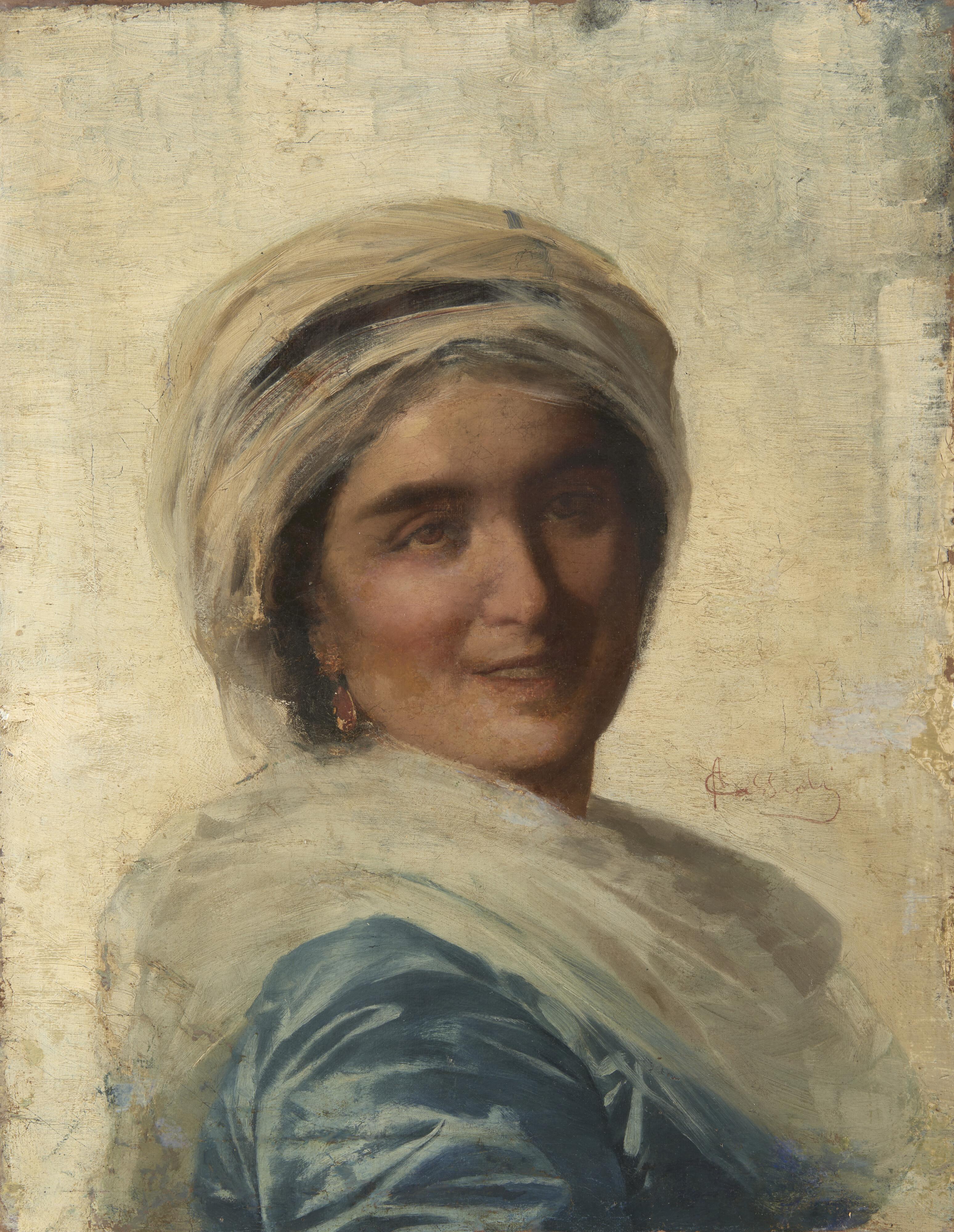 Amos Cassioli - Odalisca