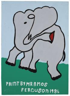 Amos Ferguson - Elephant, 1986