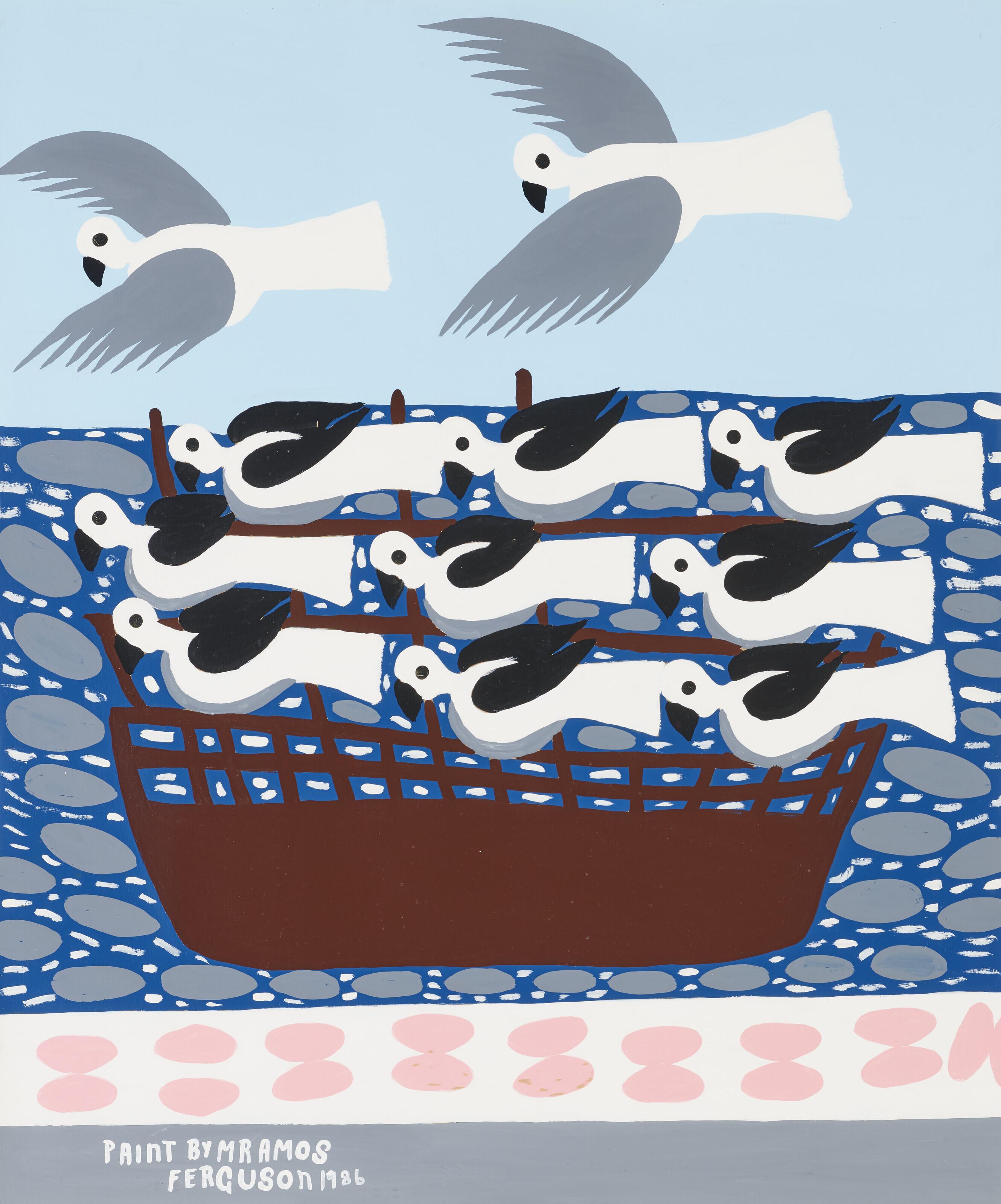 Amos Ferguson - Gully Birds, 1986