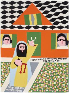 Amos Ferguson - Untitled (Jesus Nogkin At Your Door)