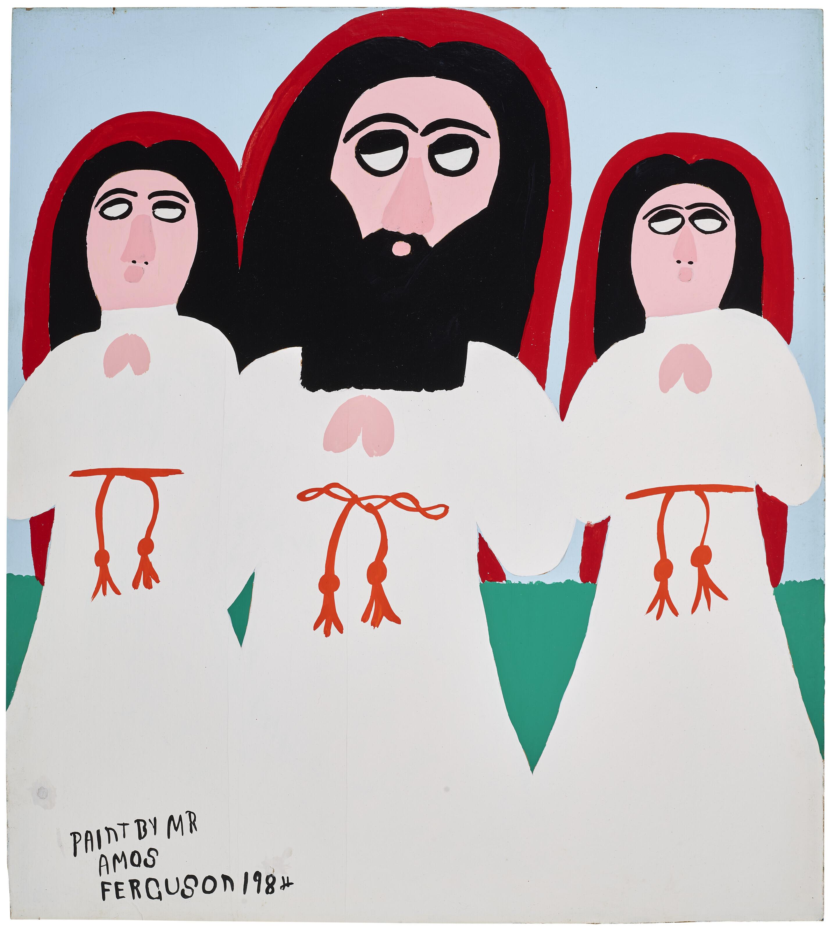 Amos Ferguson - Untitled (Jesus)