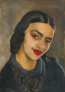 Amrita Sher-Gil - Untitled (Self-Portrait)