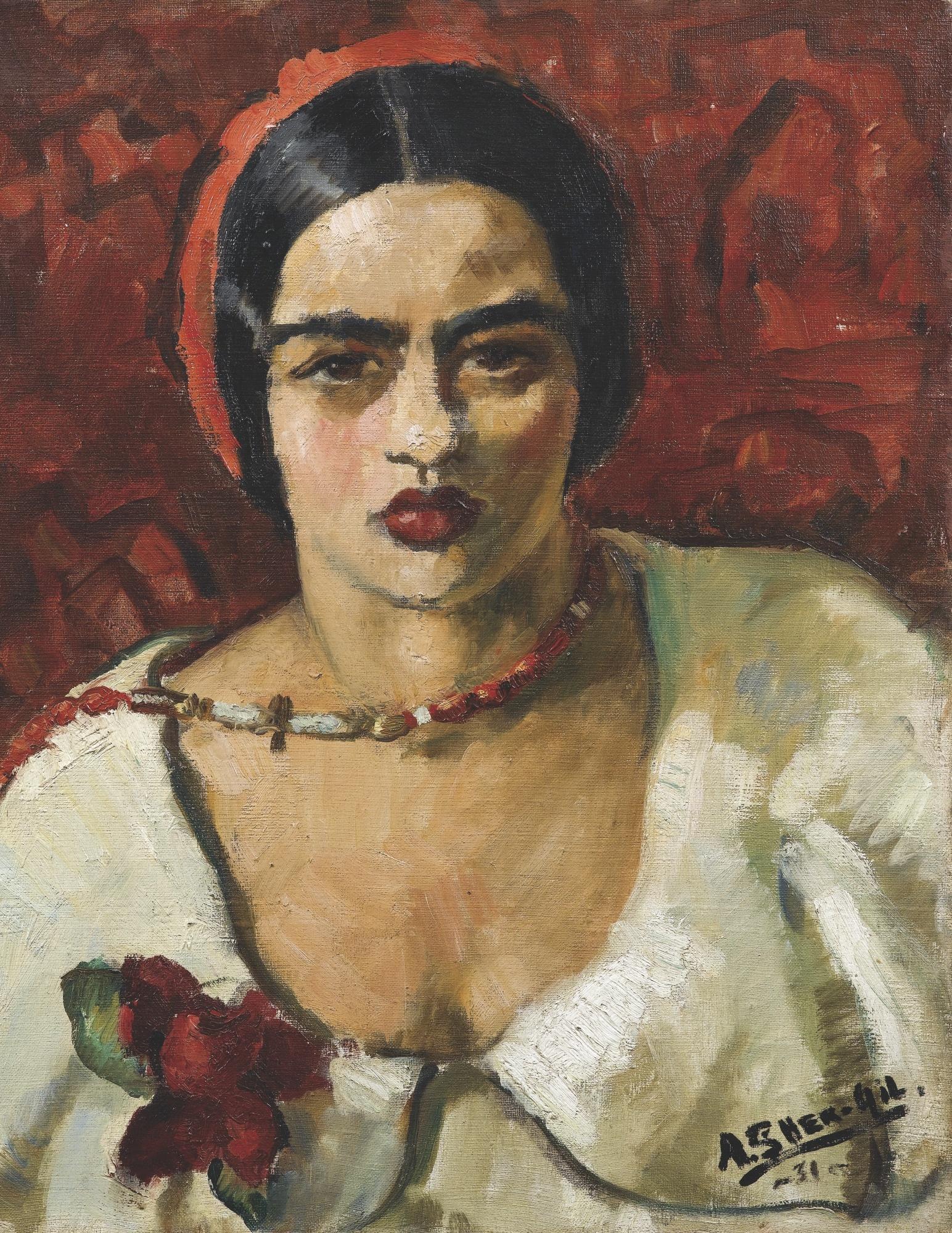 Amrita Sher-Gil - Untitled (Self-Portrait)