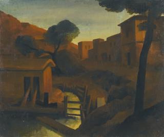 Amshei Nurenberg - Houses By A Stream