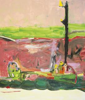 Amy Sillman - Dog