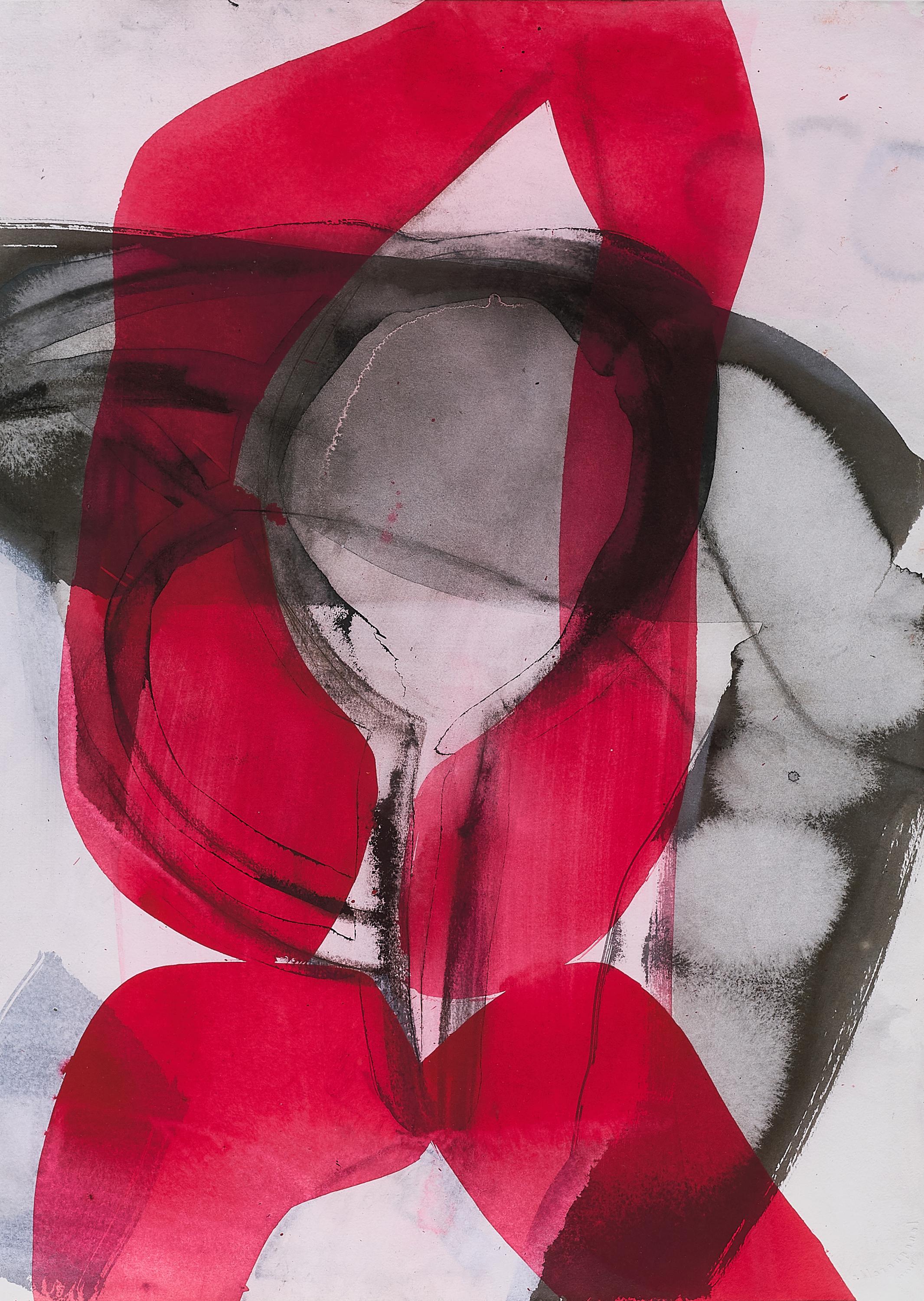 Amy Sillman - Pink Pink Pink Black 2