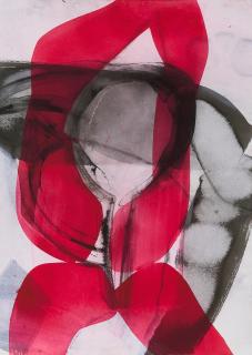 Amy Sillman - Pink Pink Pink Black 2