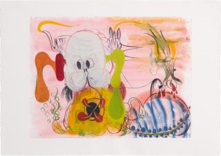 Amy Sillman - Pooch