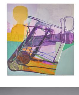 Amy Sillman - Purple/Pipesmoker