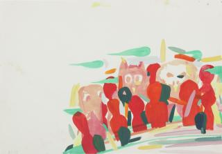Amy Sillman - Untitled