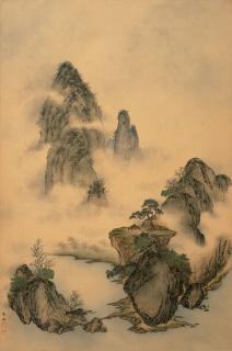 An Ho - Mountain Landscape