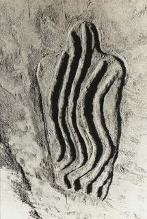 Ana Mendieta - Untitled (from the Sandwoman series)