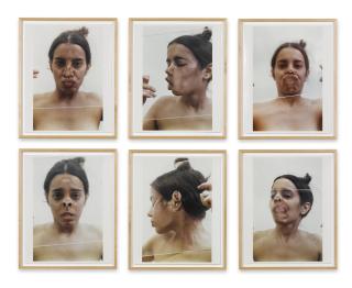 Ana Mendieta - Untitled (Glass On Body Imprints)