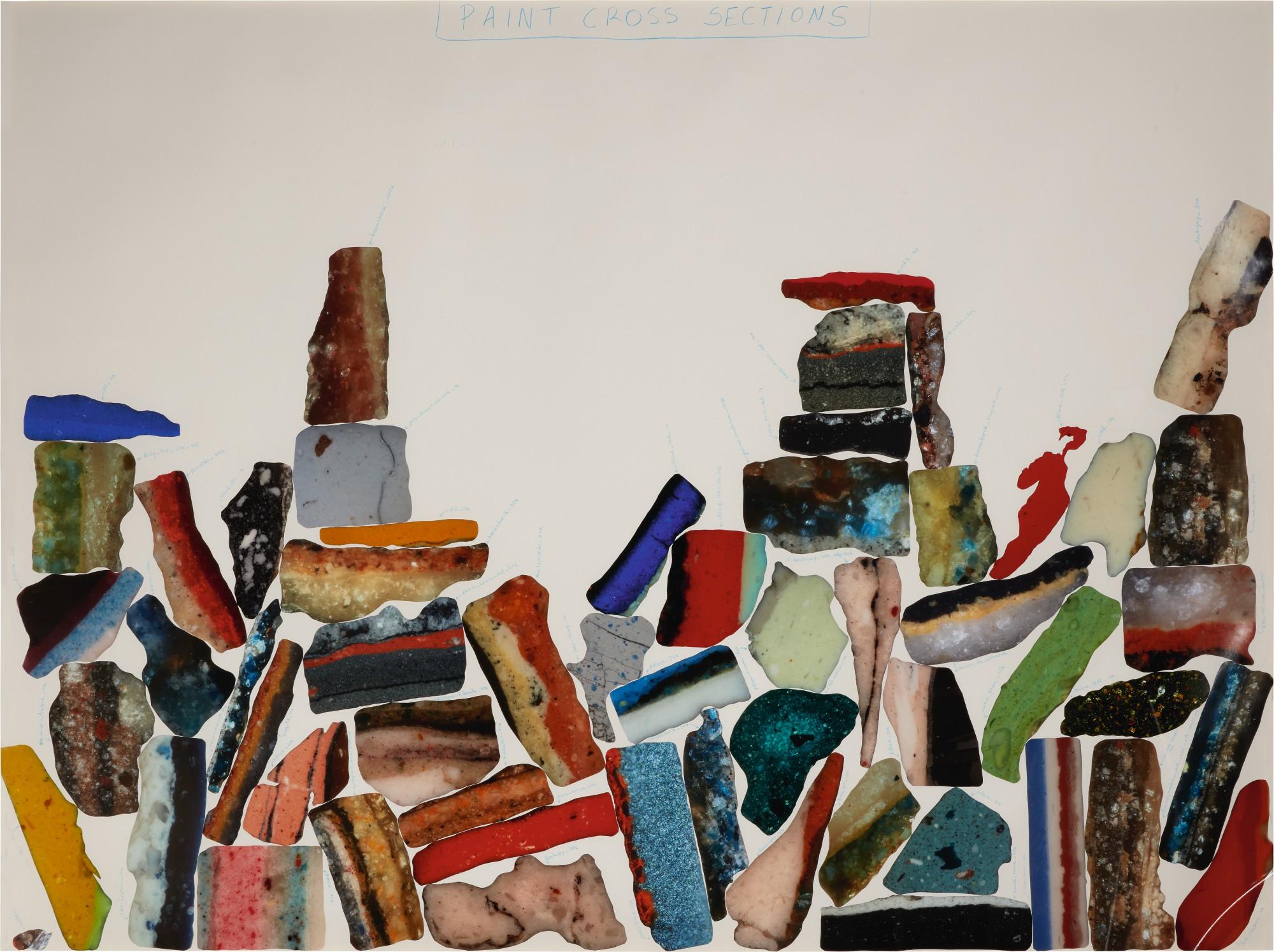 Analia Saban - Paint Cross Sections (from King Tut to Judy Chicago)