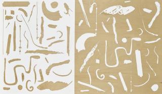 Analia Saban - Raw To Finished (Ready-Made Brushstrokes By Cezanne, Chagall, Jawlensky, Kandinsky, De Kooning, Matisse, Miro, Pollock, Twombly, And Van Gogh)