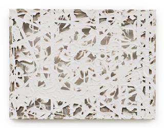 Analia Saban - Study For Erosion (Scaffolding With Seating Platform)