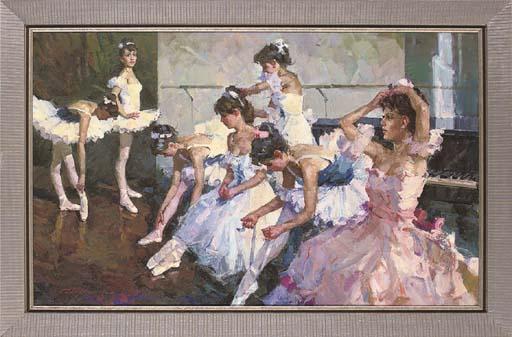 Anatoly Shapavalov - The ballet lesson