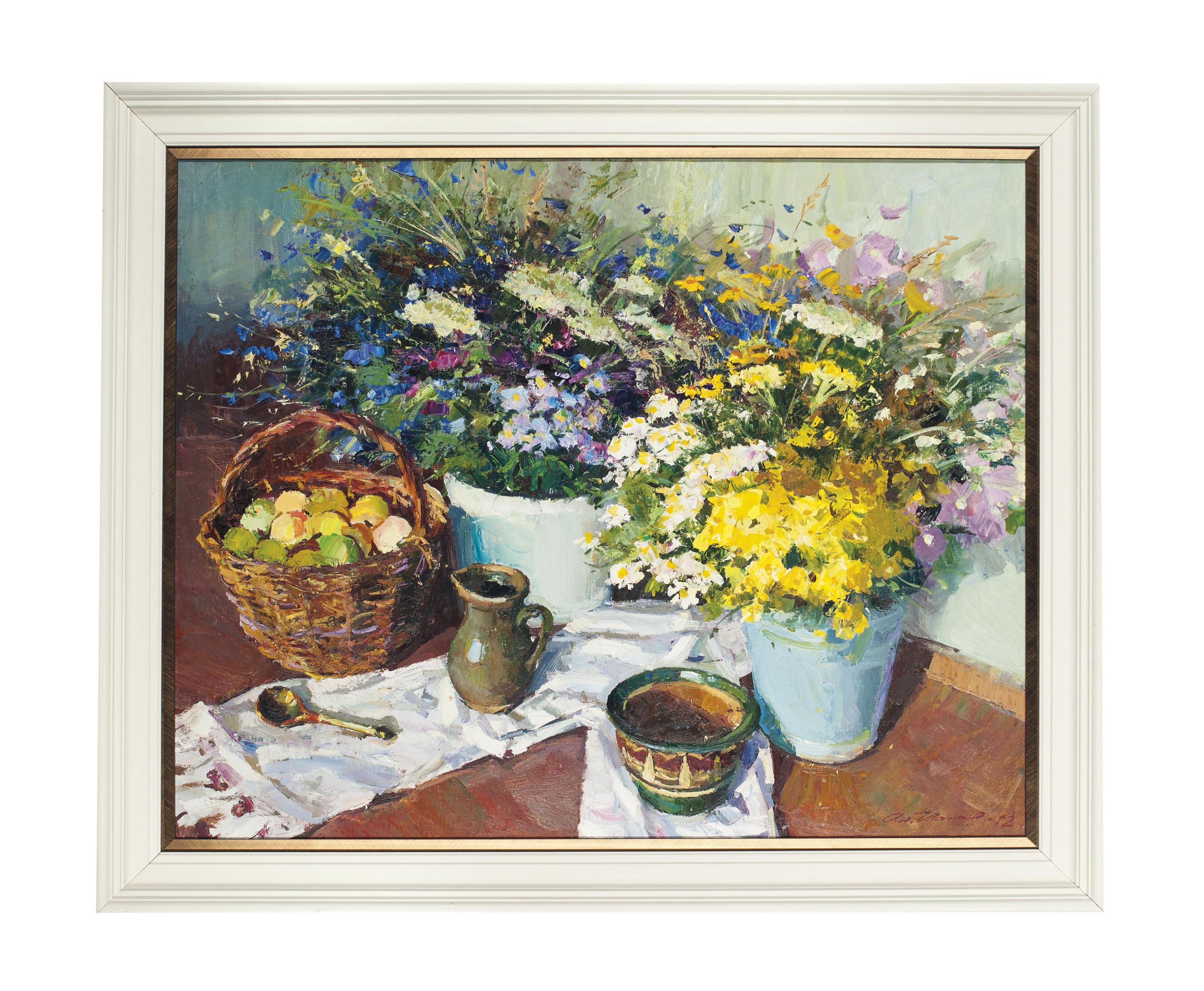 Anatoly Shapovalov - Autumn flowers