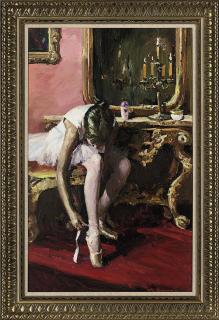 Anatoly Shapovalov - Tying her ballet shoes