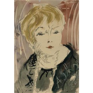 Anatoly Timofeevich Zverev - Portrait Of A Lady