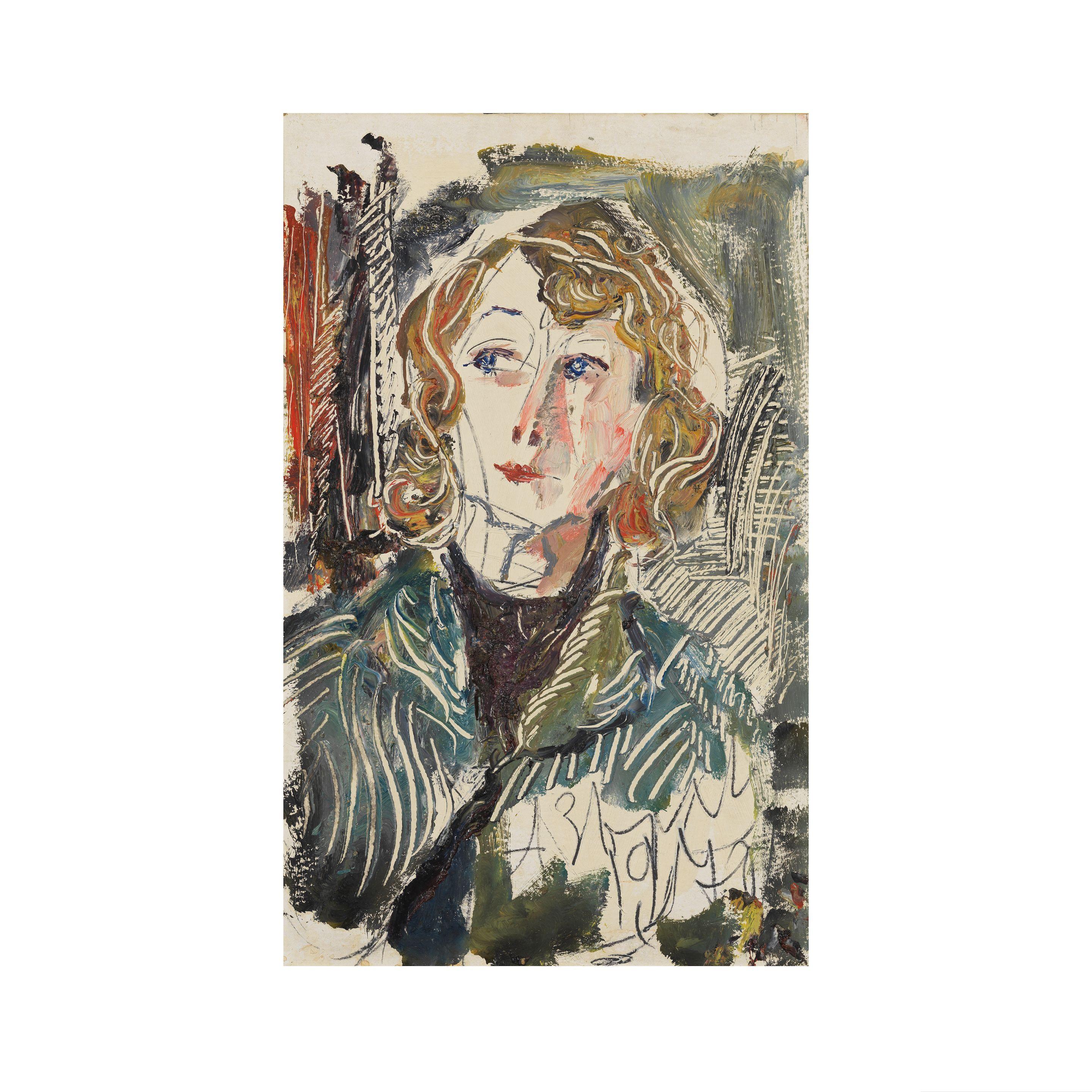 Anatoly Zverev - Portrait de Ksenia Aseeva/ Portrait of Ksenia Aseeva