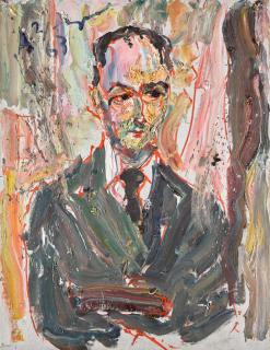 Anatoly Zverev - Portrait of the Conductor Igor Markevich