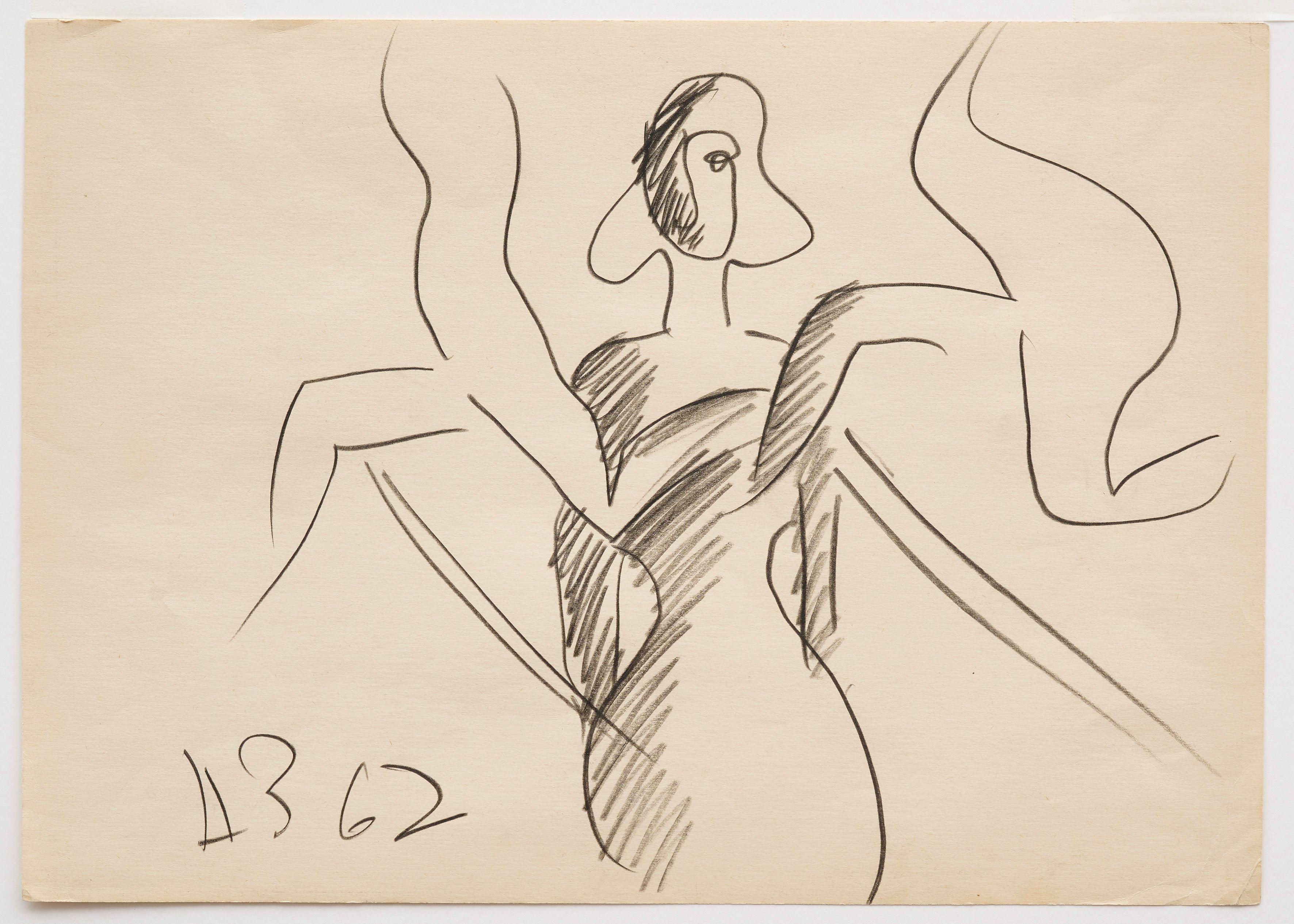 Anatoly Zverev - Sans titre/ Untitled sans cadre