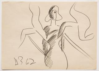 Anatoly Zverev - Sans titre/ Untitled sans cadre