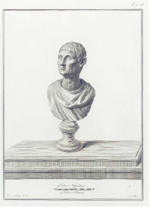 [Ancient Roman Heads]: Six Plates