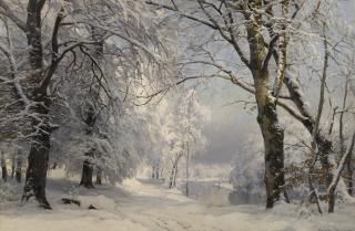 Anders Andersen-Lundby - Danish forest In Winter