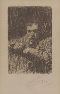 Anders Leonard Zorn - Gopsmor Cottage (Asplund 275)