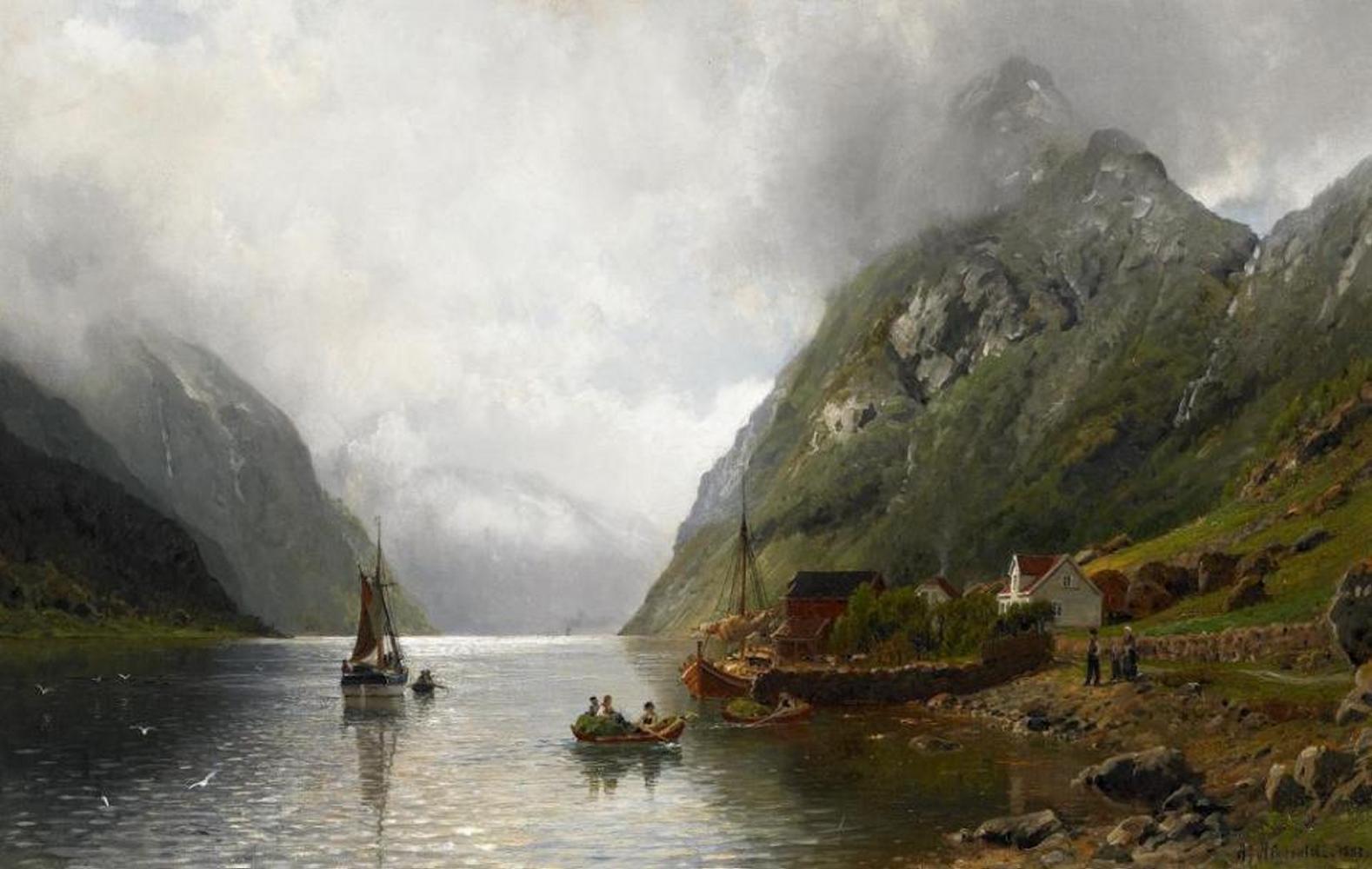 Anders Monsen Askevold - Die Überfahrt am Fjord