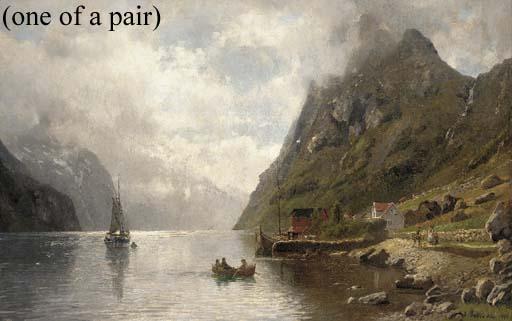 Anders Monsen Askevold - The fishing trip; and The return home