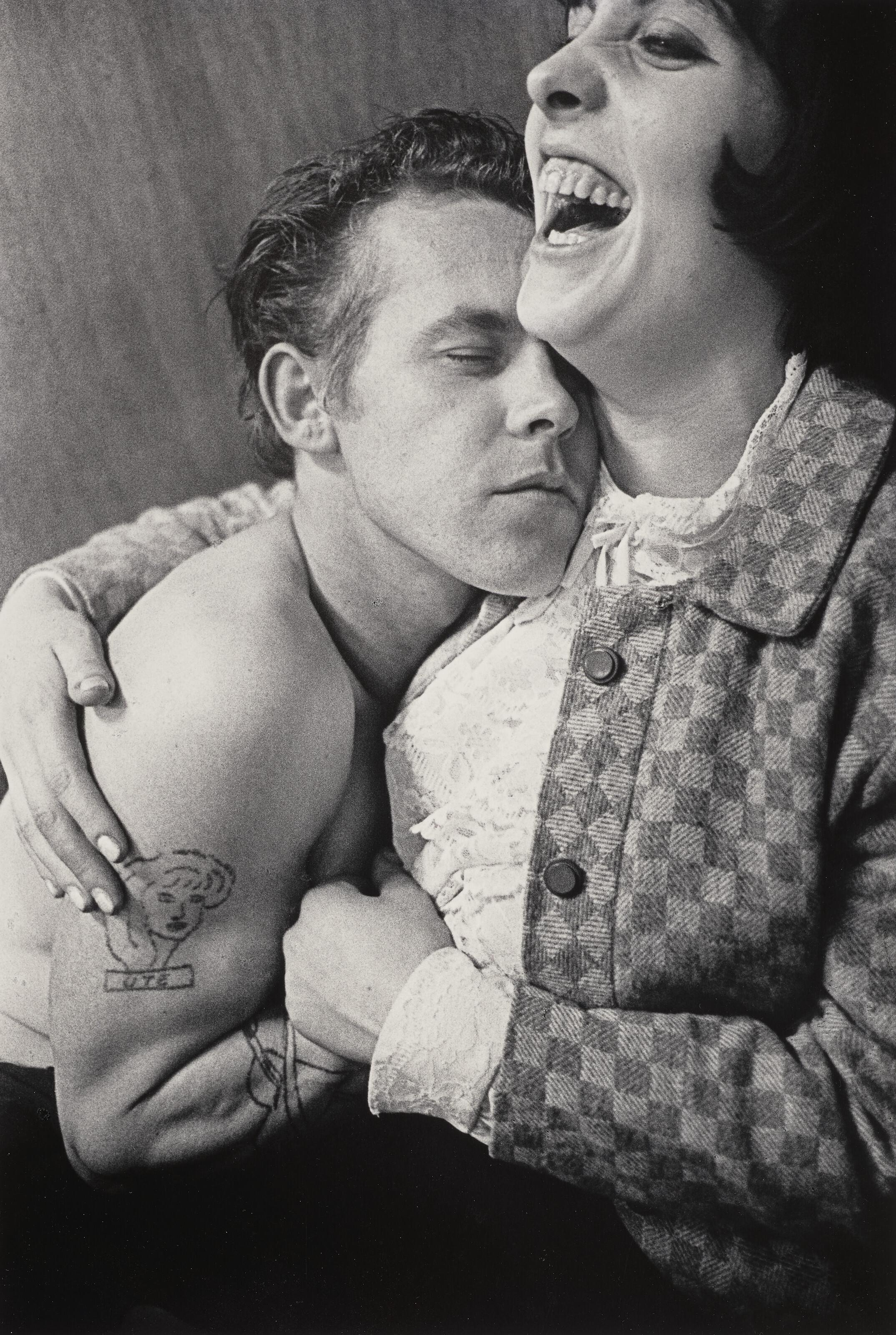 Anders Petersen - Lilly and Rose, Café Lehmitz, Hamburg, 1970