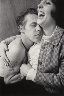 Anders Petersen - Lilly and Rose, Café Lehmitz, Hamburg, 1970